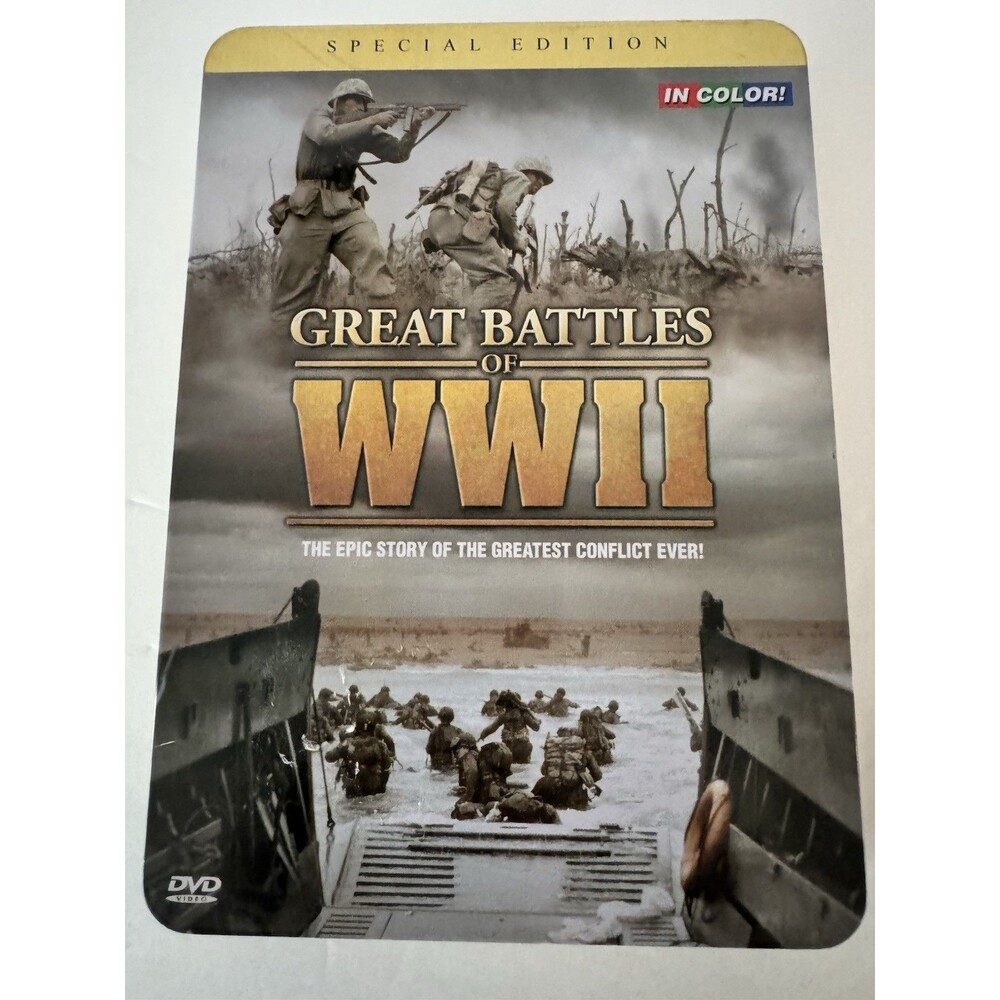 Great Battles of WWII (DVD, 2009 3-Disc Set)
